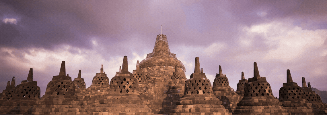 Weather at Borobudur temple