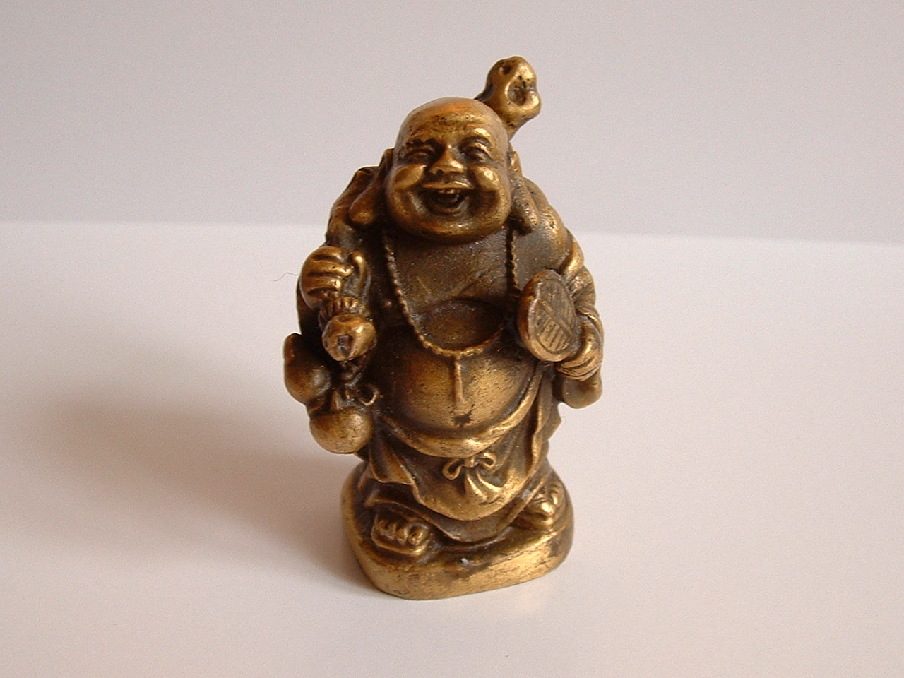 Maitreya bodhisattva in Budai form
